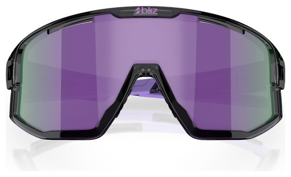 Bliz Fusion Klein Kristal Zwart/Paars Unisex Zonnebril