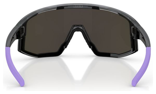 Bliz Fusion Klein Kristal Zwart/Paars Unisex Zonnebril
