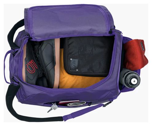 Evoc 40L Duffle Bag Negro y morado