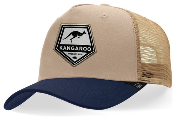 Casquette Trucker pour femmes Hanukeii Kangaroo Marron