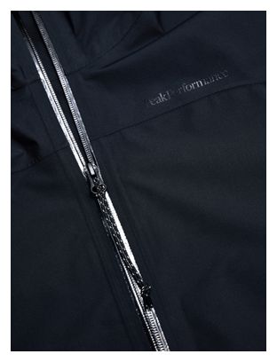 Giacca impermeabile Peak Performance Treeline HIPE 2.5L nera da donna