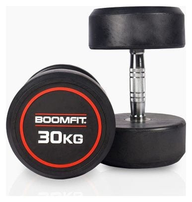 Haltères Ronds de musculation 30Kg (Paire) - BOOMFIT