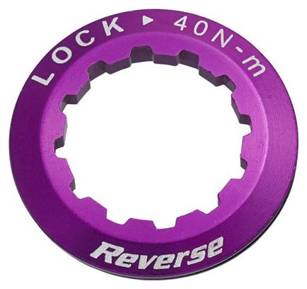 Écrou de Cassette Reverse Aluminium Violet