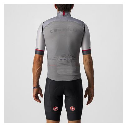 Castelli Aria gilet grijs