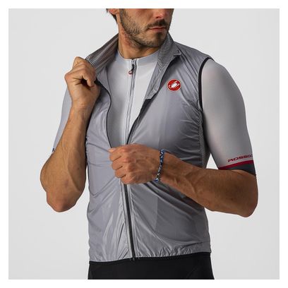 Castelli Aria gilet grijs
