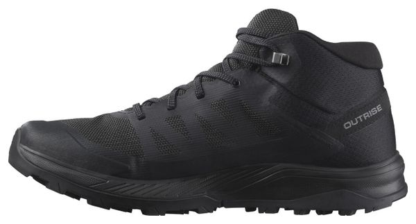 Zapatillas de senderismo Salomon Outrise Mid GTX Negro Hombre