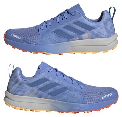 Adidas Terrex Speed Flow Scarpe da trail running blu/arancio