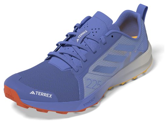 Adidas Terrex Speed Flow Trail Loopschoenen Blauw/Oranje