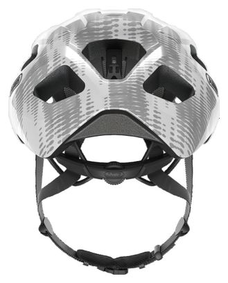 Casco da strada Abus Macator bianco / argento