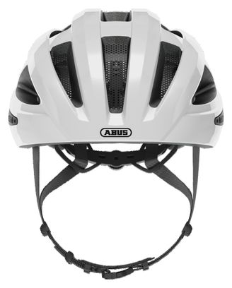 Abus Macator Road Helm Weiß / Silber