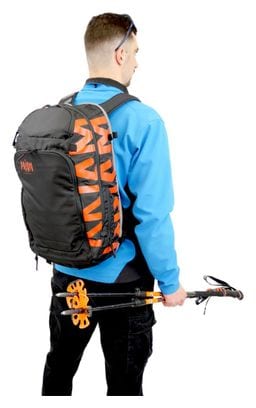 Sac modulable SES Modèle Krypton 25L Couleur Orange Fire - Base taille L/XL