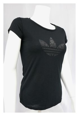 T-shirt Adidas Bo Logo F79315 Femme T-shirt Noir