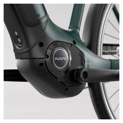 Elektrische Stadsfiets Btwin LD 920 E Hoog Frame Automatische Motor Owuru 702Wh 700mm Zwart 2023