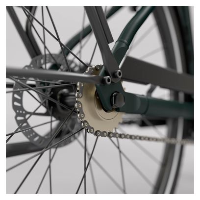 Elektrische Stadsfiets Btwin LD 920 E Hoog Frame Automatische Motor Owuru 702Wh 700mm Zwart 2023