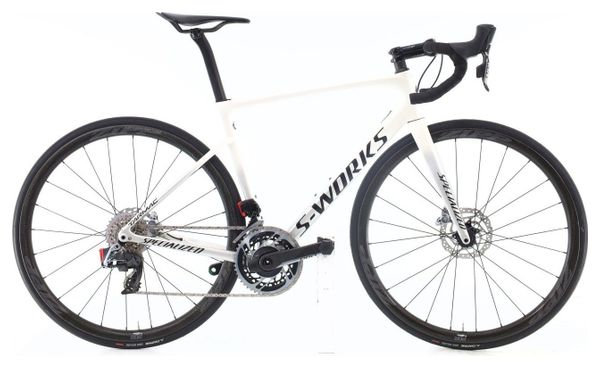 Produit reconditionné · Specialized Tarmac SL6 S-Works Carbone AXS 12V · Blanc / Vélo de route / Specialized | Bon état