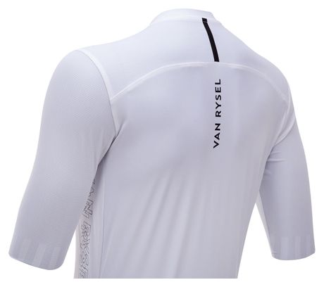 Unisex Van Rysel Racer 2 kurzärmeliges Trikot Weiß