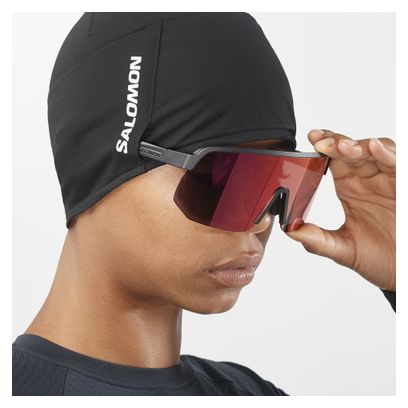 Unisex MützeSalomon Winter Training Schwarz