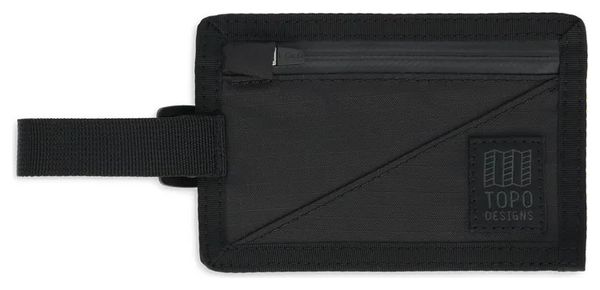 Topo Designs Bagagelabel Zwart