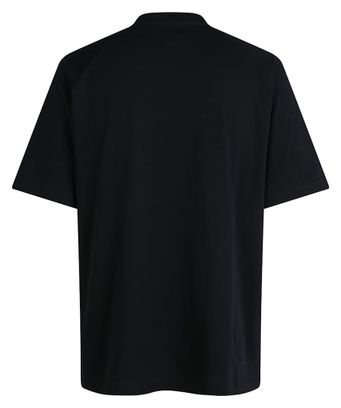 Maglietta Rapha Cotton Logo Nero/Bianco Uomo