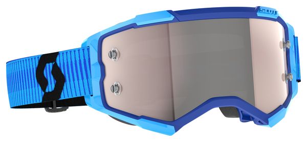 Scott Fury Goggle Blue/Silver Screen