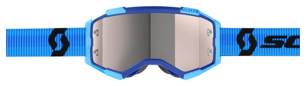 Scott Fury Goggle Blue/Silver Screen