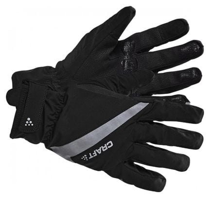 Wasserdichte Winter Road Handschuhe Craft Rain 2.0 Black Unisex