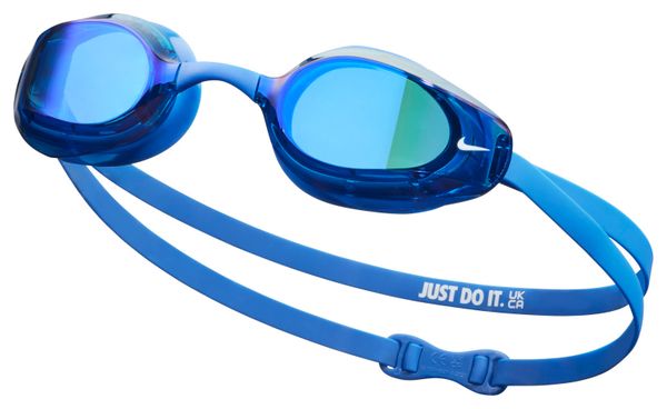 Nike Zwembril Vapor Gespiegeld Blauw