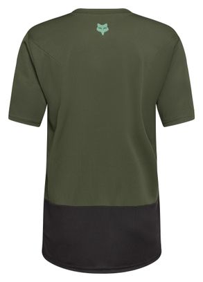 Fox Ranger Wordmark Korte Mouw Jersey Groen