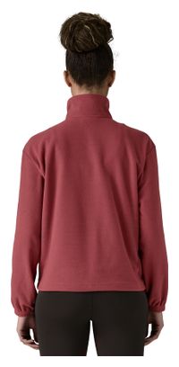 Pile Patagonia Micro D 1/2 Zip Donna Rosso