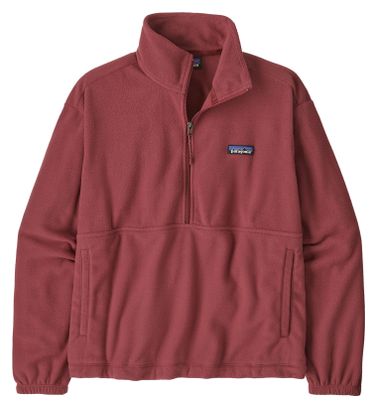 Pile Patagonia Micro D 1/2 Zip Donna Rosso