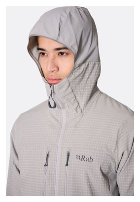 RAB Ascendor Pro Hoody Grijs Heren Fleece