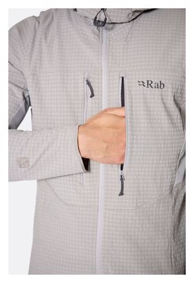 RAB Ascendor Pro Hoody Grijs Heren Fleece
