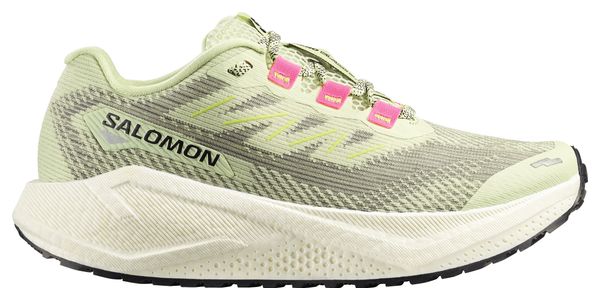 Salomon Aero Blaze 3 GRVL Running Shoes, Green/Pink, Women's