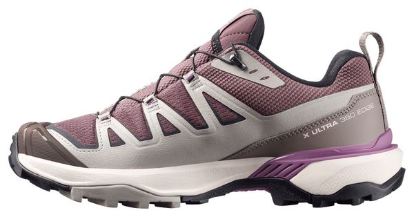 Chaussures de Randonnée Salomon X Ultra 360 Edge GTX Rose/Marron Femme