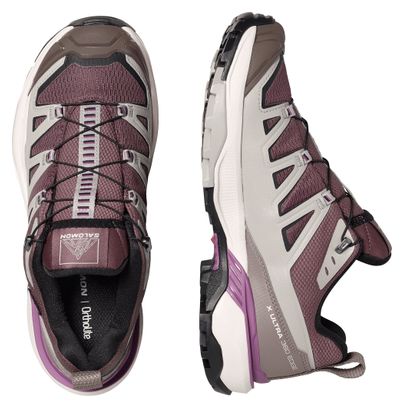 Chaussures de Randonnée Salomon X Ultra 360 Edge GTX Rose/Marron Femme