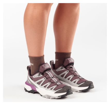 Chaussures de Randonnée Salomon X Ultra 360 Edge GTX Rose/Marron Femme