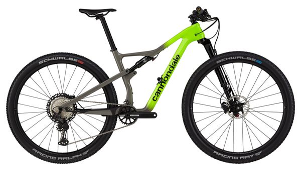 Cannondale Scalpel Carbon 2 29'' Shimano XT 12V Mountain Bike Verde / Grigio