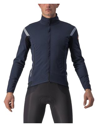 Chaqueta de manga larga Castelli Perfetto RoS 2 Azul oscuro/gris