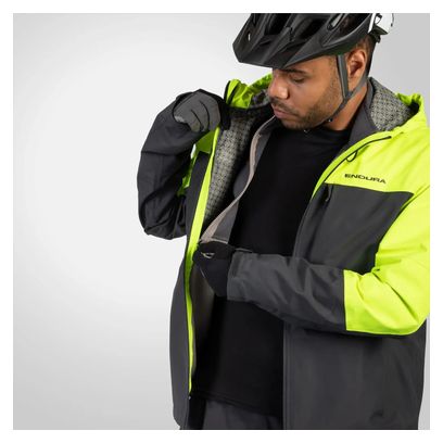 Veste Imperméable Endura Hummvee 3 en 1 Jaune Fluo / Noir