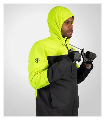 Veste Imperméable Endura Hummvee 3 en 1 Jaune Fluo / Noir