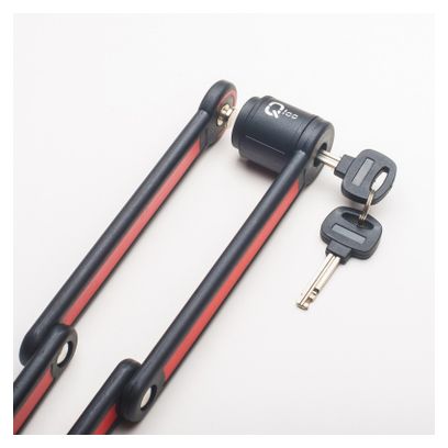 Qloc Security AP-850 Faltschloss | 850 mm + Unterstützung