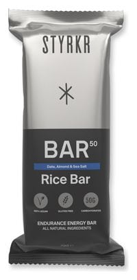 Barre énergétique Styrkr BAR50 Dattes/Amandes/Fleur de sel