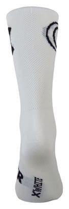 Chaussettes unisexes hautes d'été avec maille respirante Mooquer XWhite Air Flow