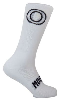 Chaussettes unisexes hautes d'été avec maille respirante Mooquer XWhite Air Flow