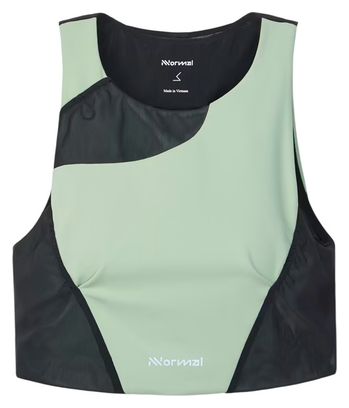 Crop top NNormal Trail verde para mujer