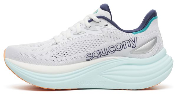 Saucony Triumph 24 hardloopschoenen, wit/blauw, dames