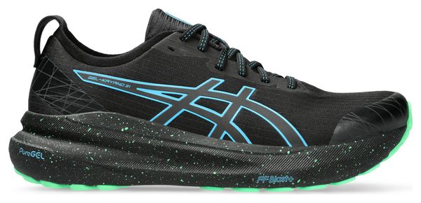 Asics Gel-Kayano 31 Lite-Show Laufschuhe Schwarz/Blau Herren