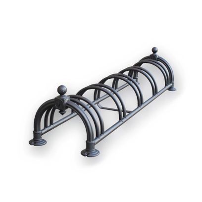 Mottez Versailles 5 Bike Rack single level