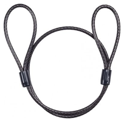 Candado de cable para asiento Bontrager | 5 x 750 mm Negro