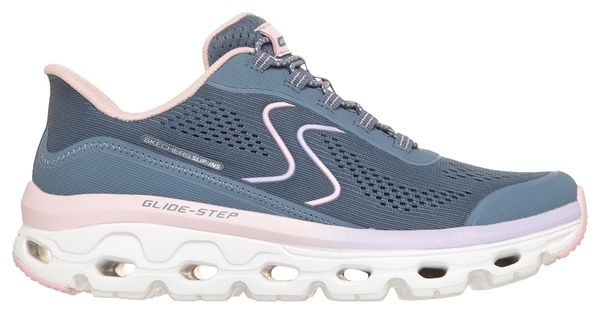 Skechers Slip-ins Glide-Step Sole Hiking Shoes, Gray/Pink, Women's